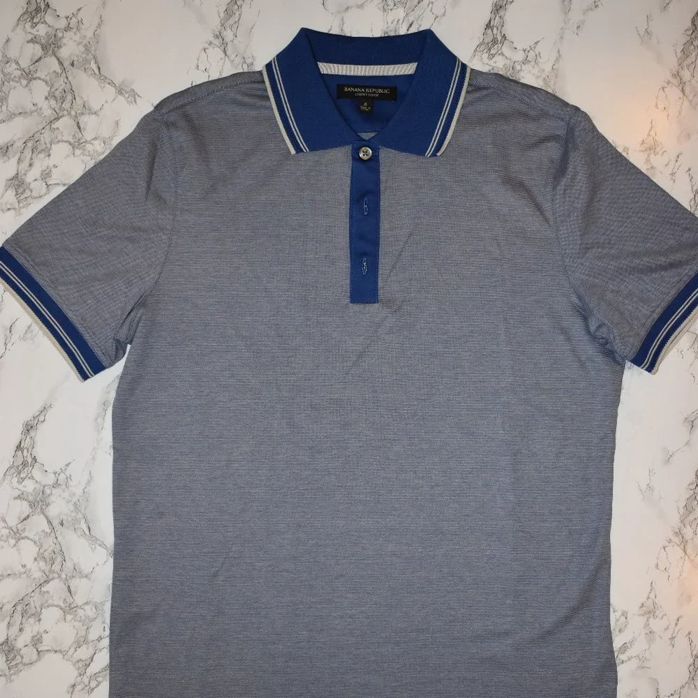 Men's Banana Republic Luxury Touch polo shirt - Picture 1 of 2